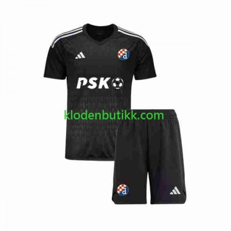 Dinamo Zagreb Keeper Barn Borte Fotballdrakt 2023/24 Kortermet